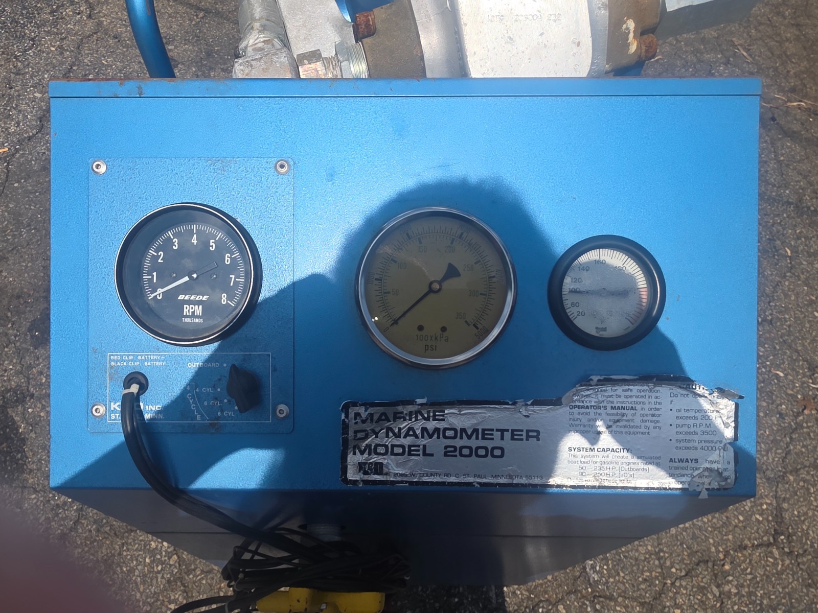 International K&O Marine Dyno 2000