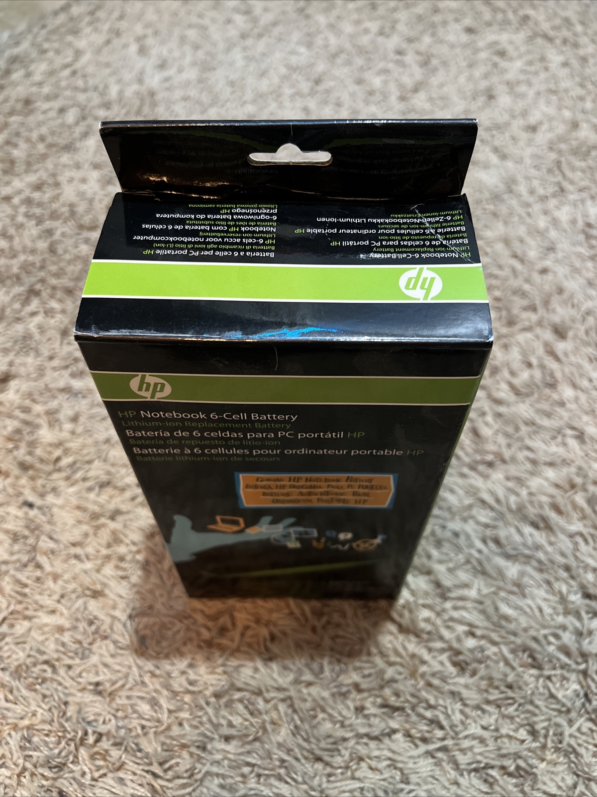 hp notebook 6-cell battery