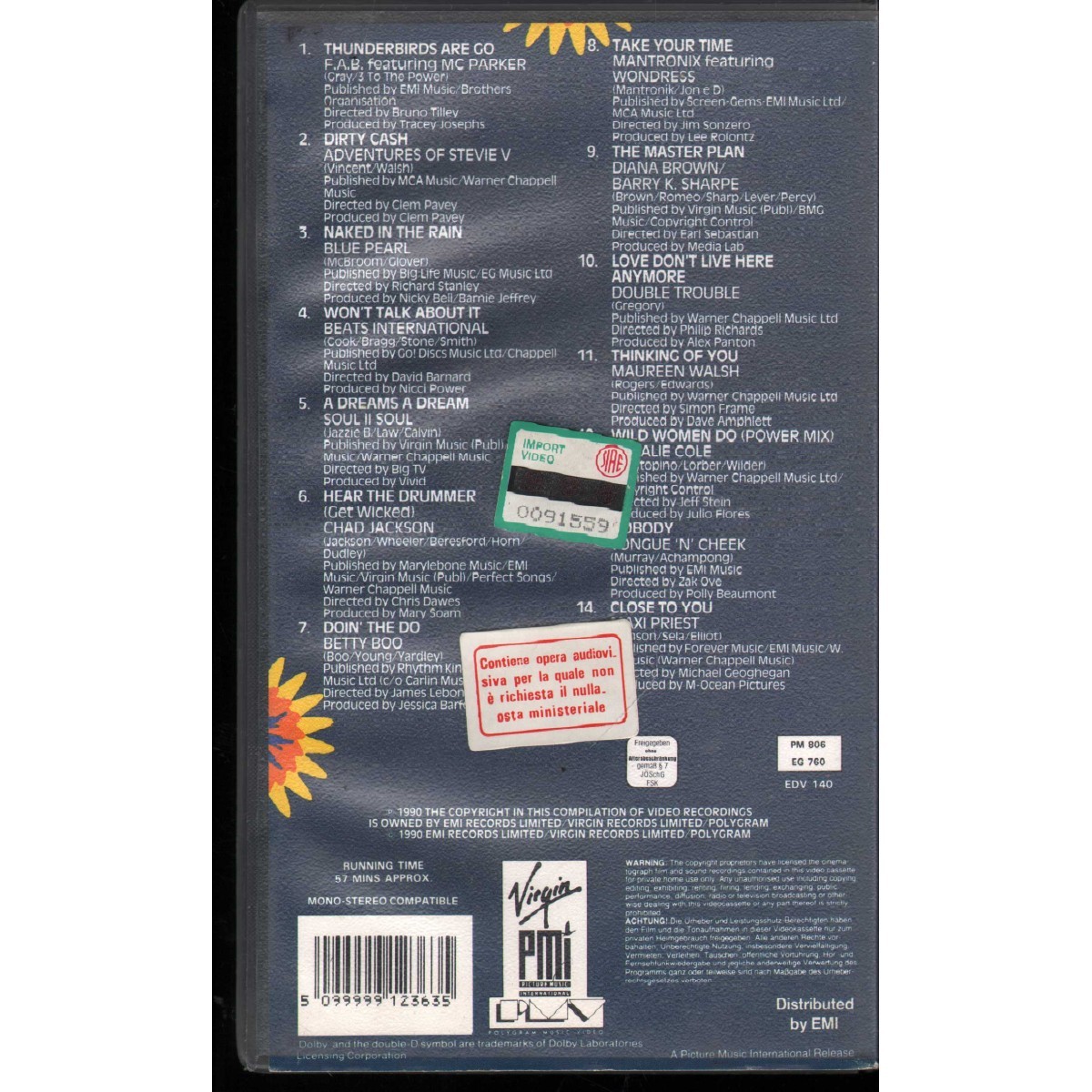 Various VHS Now Dance 902 PolyGram Music Video – MVP9912363 New