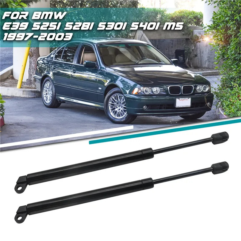 2x Tailgate Trunk Lift Supports Gas Struts for BMW E39 525i 528i 530i 540i M5 19