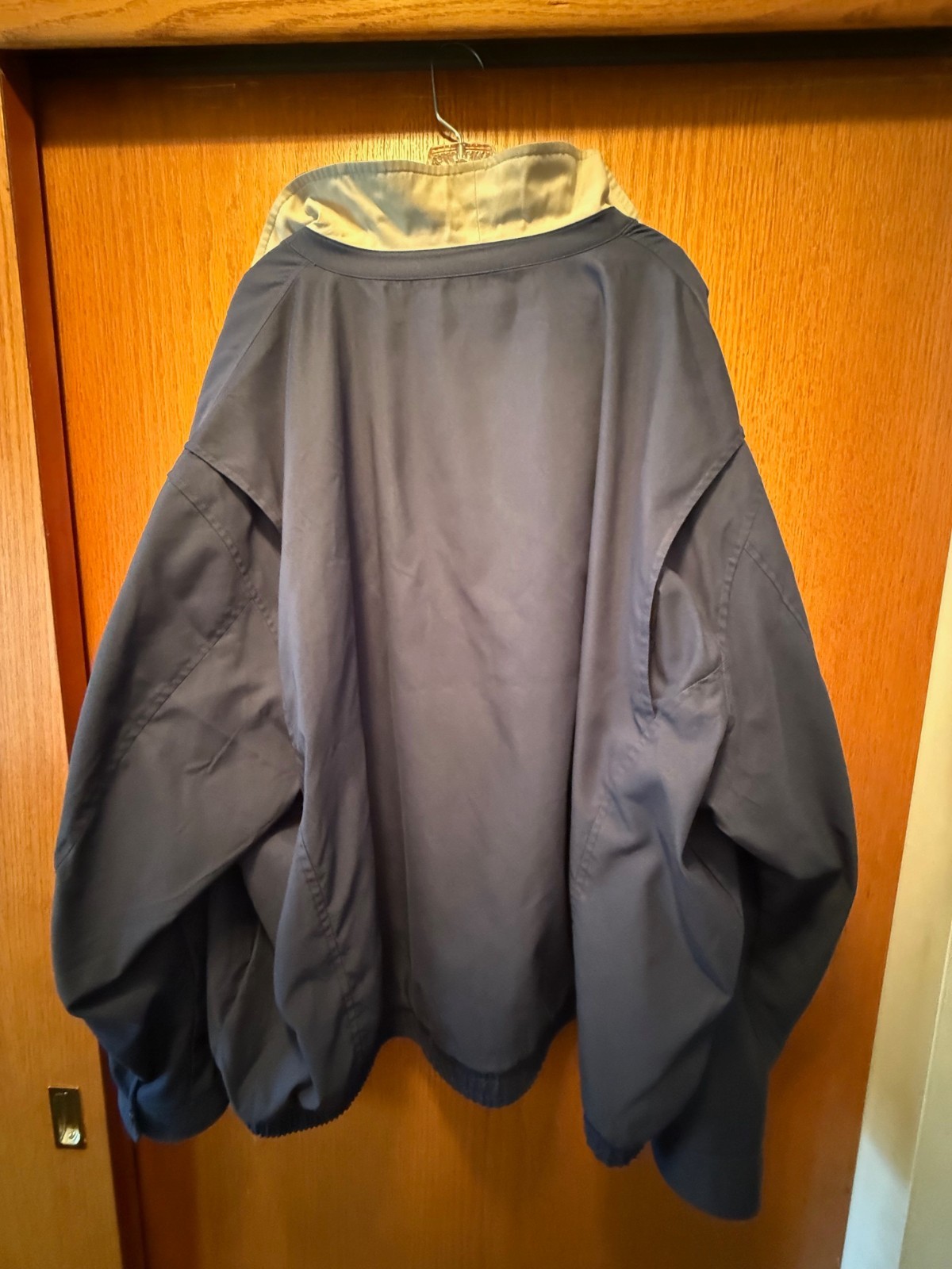 Polo Ralph Lauren Men’s Big & Tall Jacket Bi-Swing, Windbreaker 5XB Navy Blue