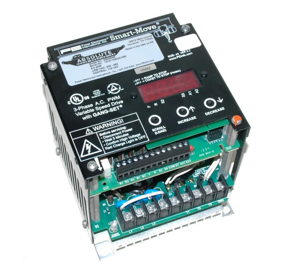 Power Electronics Crane Inverter ​​​​​​​​MSM5AR *REPAIR EVALUATION ONLY* [PZJ]