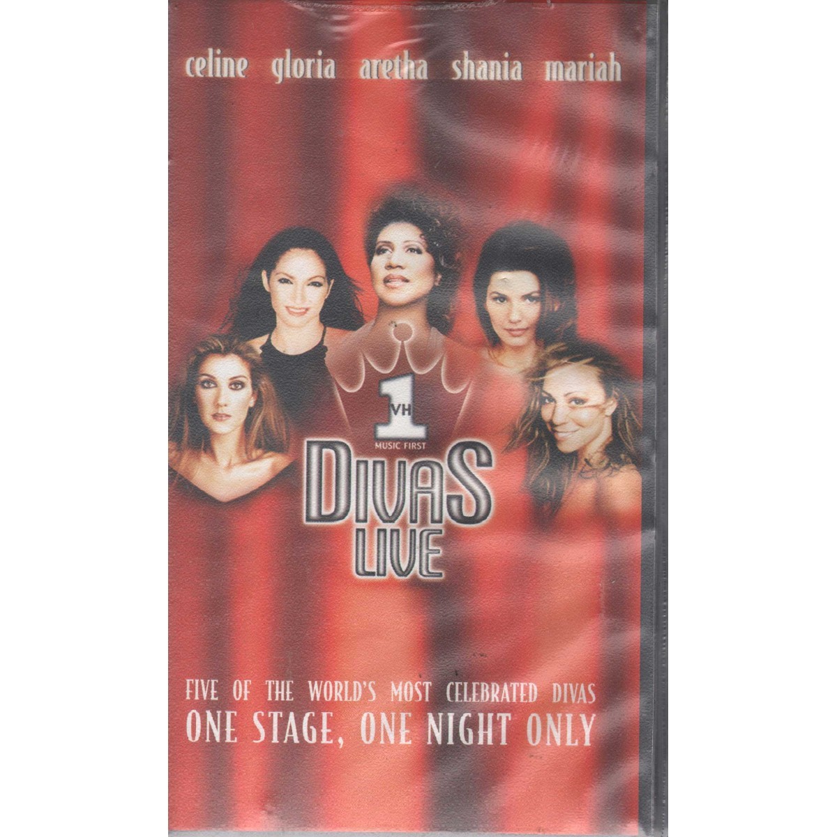 Divas VHS VH1 Divas Live SMV Enterprises – 2008582 Sealed