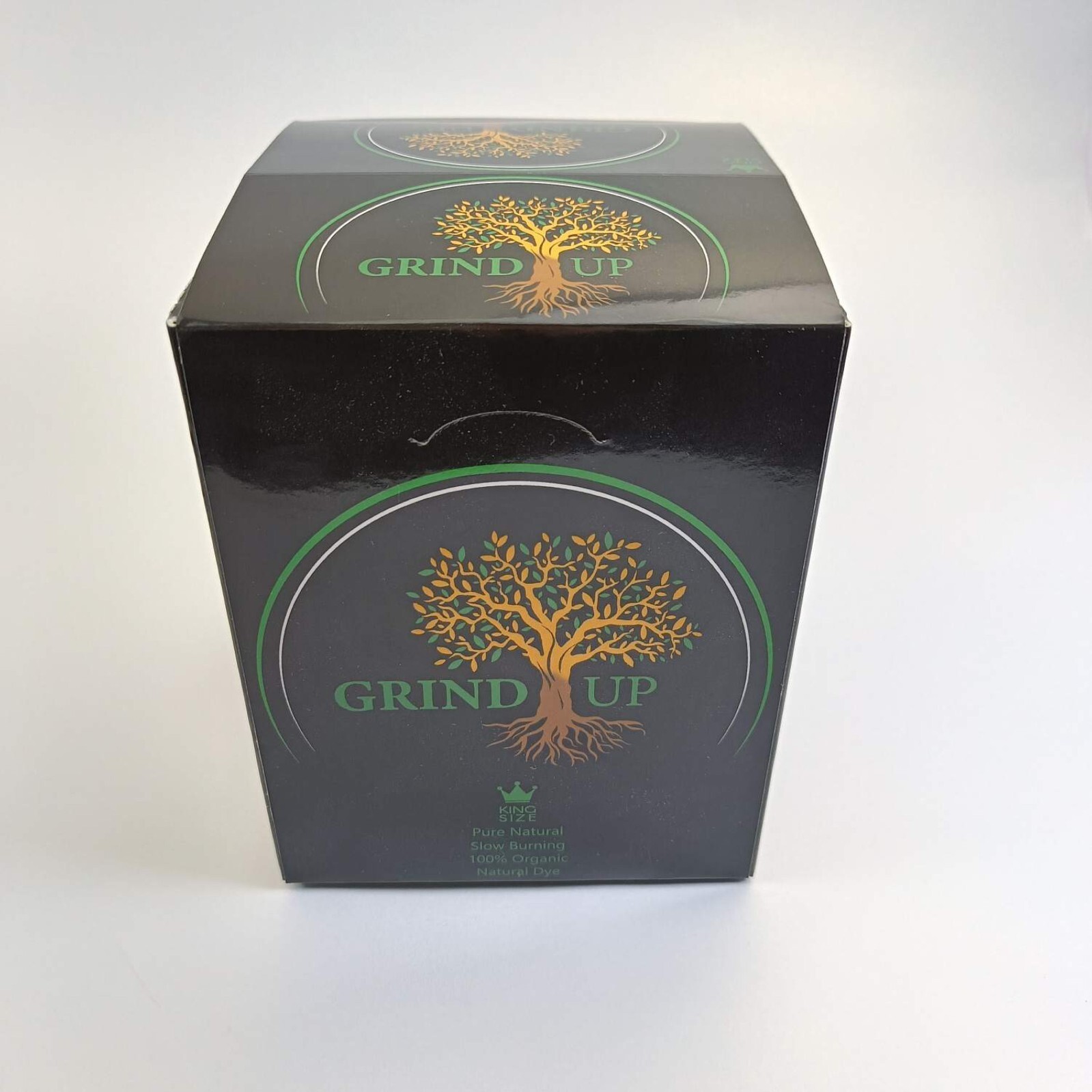 Grind Up Cones Black Organic King Size: 144 Pack – All Natural Hemp