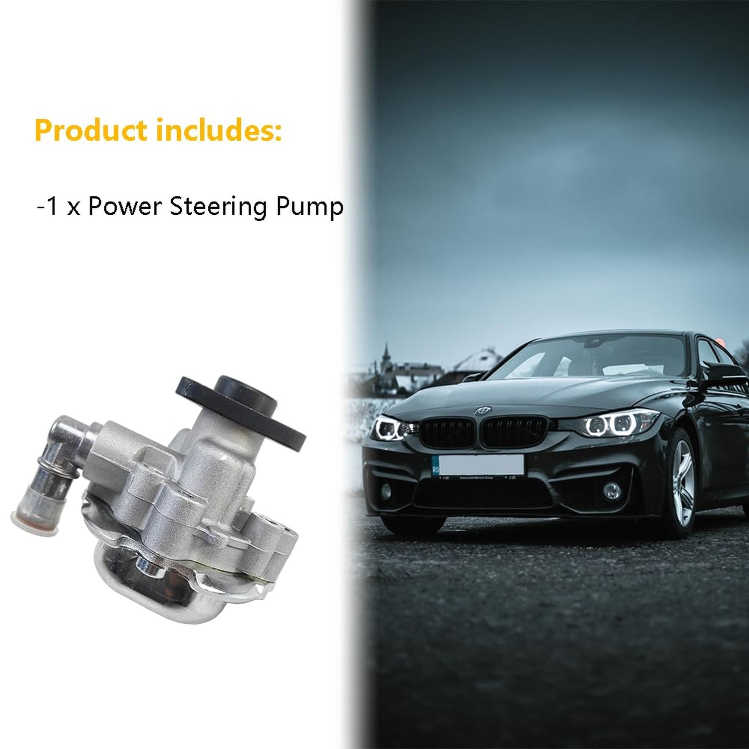 21-5350 Power Steering Pump | Fit for BMW 320i 323i 325i 328i 330i 323Ci 325C…